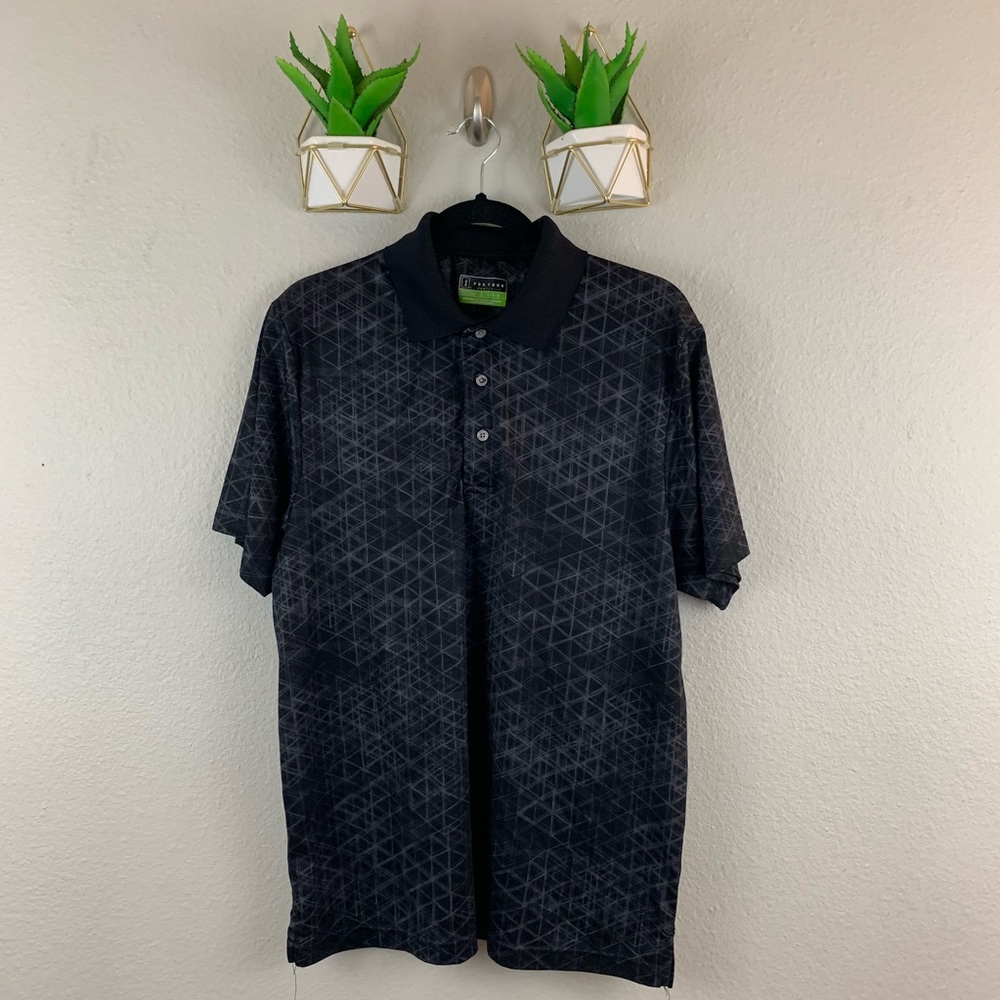 🌻PGA Tour Pro Series Polo Golf Shirt Mens Size L